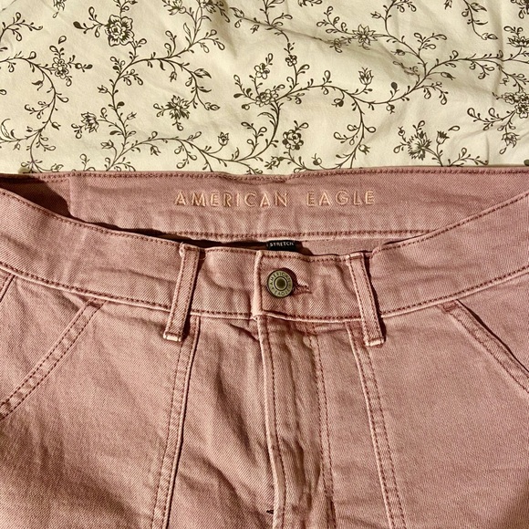 American Eagle Ash Pink Jeans - Size 4 - Picture 3 of 6